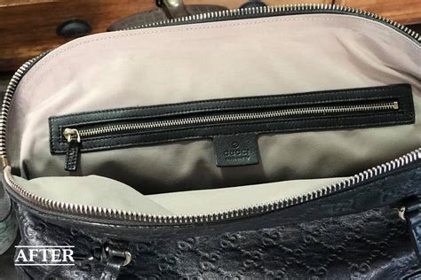 gucci bag liner|gucci handbags restoration.